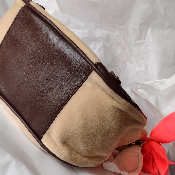 JC Velvet Cream Crest n'  👑 Orange Gold Black Monogram Crystal Embellished NWT - Picture 4 of 12